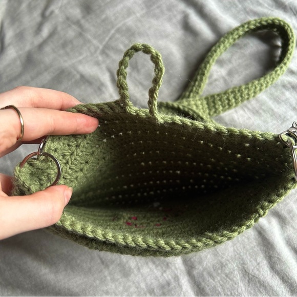 🔅2/$20🔅 Handmade Crochet Cottagecore Bag - Picture 7 of 7